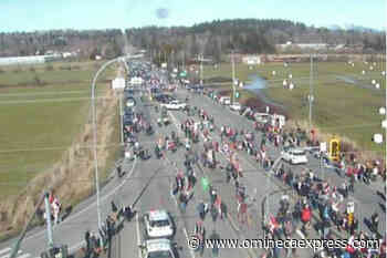 Pacific Highway border crossing opens, Surrey RCMP diverting traffic – Vanderhoof Omineca Express - Omineca Express