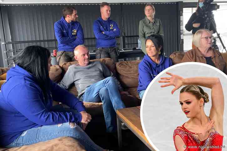 Spanning te snijden bij familie van Loena tijdens korte kür: “Die sprong waarbij ze haar hand zet, doet ze normaal met haar ogen dicht”