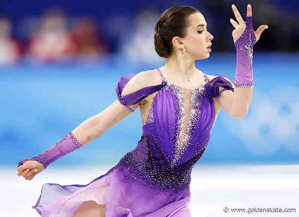 Kamila Valieva skates to lead in Beijing
