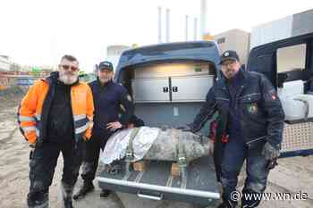 Komplizierte Bombenentschärfung am Mittelhafen