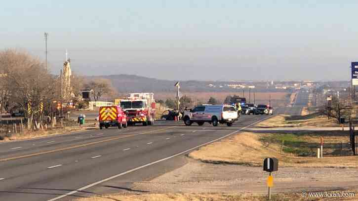 Church hit, 1 dead in fiery crash in southeast Travis County