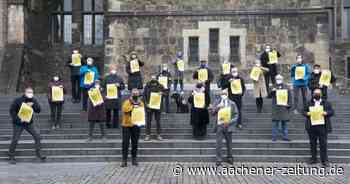 Appell „Aachen hält zusammen“: Bündnis startet Kampagne gegen Querdenker-Demos - aachener-zeitung.de