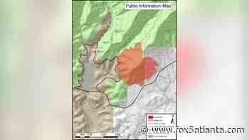 Fire in Chattahoochee National Forest grows to 184 acres - FOX 5 Atlanta
