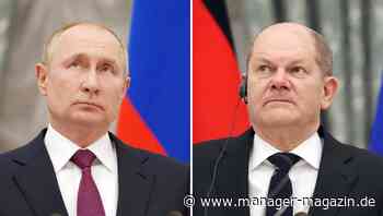 Olaf Scholz bei Wladimir Putin: Weder Krieg noch Frieden
