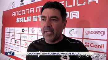 Ancona Matelica. Colavitto: "Non vogliamo mollare nulla" - VIDEO - Redazione ETV Marche