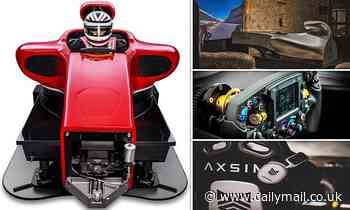 Inside the £100,000 Axsim Formula Simulator that helps F1 drivers practise from home