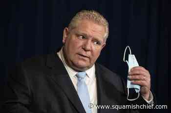 Ontario fast-tracks easing COVID restrictions, Saskatchewan ends vaccine passport - Squamish Chief