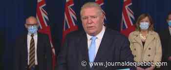 Ontario: Doug Ford s’emporte contre les masques et la vaccination