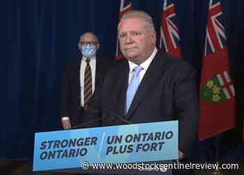 Ontario easing COVID-19 restrictions - Woodstock Sentinel Review