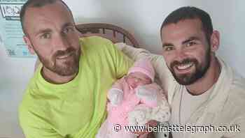 ‘There’s loads of ways to be a family’: Derry dads makes surrogacy history