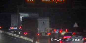 Un accident sur l'A8 provoque un important ralentissement entre Nice et Monaco - Nice-Matin