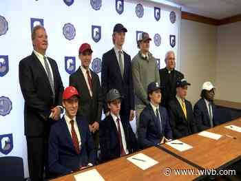 Eight Crusaders sign to play collegiate sports