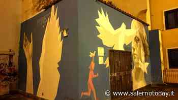 Rione Fornelle e street art: ultimata la nuova opera, è stata realizzata da Valiante - SalernoToday