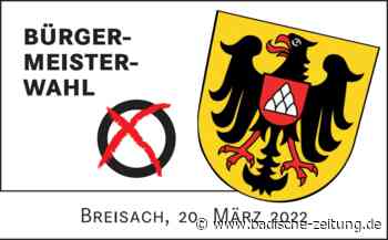 FDP und FWB unterstützen Oliver Rein - Breisach - Badische Zeitung