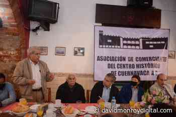 Apoyarán comerciantes recuperación del Centro Histórico de Cuernavaca - David Monroy Digital