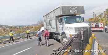 Ocurren dos carambolas en la Cuernavaca-Acapulco - Diario de Morelos