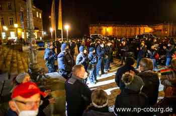 Corona-Protest in Coburg - 450 Menschen ziehen durch die Innenstadt - Neue Presse Coburg