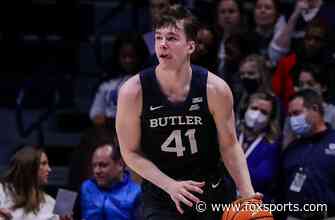 Simas Lukosius knocks down a last-second three to carry Butler past DePaul, 73-71