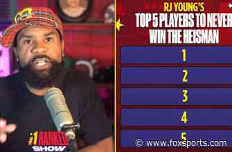 Jim Brown, Ndamukong Suh and Trevor Lawrence headline RJ Young's Top 5 players to NEVER win a Heisman I No. 1 Ranked Show