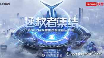 Lenovo Legion Y90 Gaming Phone Launch Date Set for February 28, May Debut With Legion Y700 Gaming Tablet