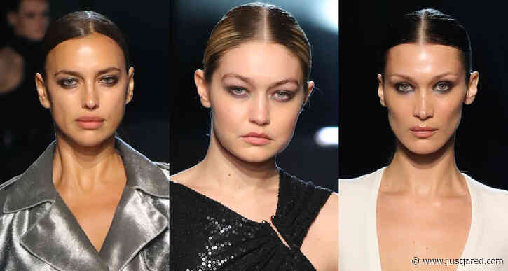 Irina Shayk Joins Gigi & Bella Hadid on the Michael Kors Runway