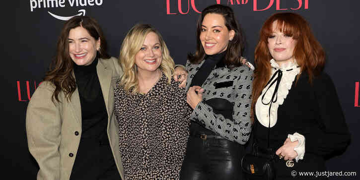 Amy Poehler Gets Support From Her Famous Pals at 'Lucy & Desi' Premiere