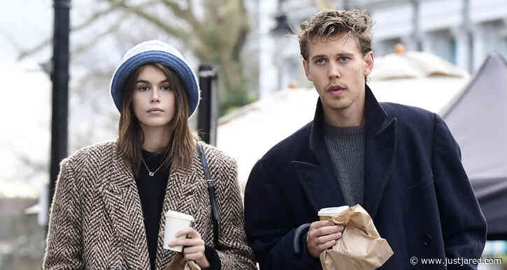 Kaia Gerber & Austin Butler Step Out in London on Valentine's Day! (Photos)