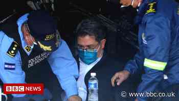 Juan Orlando Hernández: Police arrest Honduran ex-leader on drugs charges