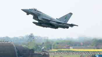 Supersonic boom from Typhoon aircraft heard in Lancashire