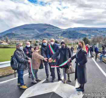 Inaugurata la bretella di San Giovanni Profiamma a Foligno - Agenzia ANSA