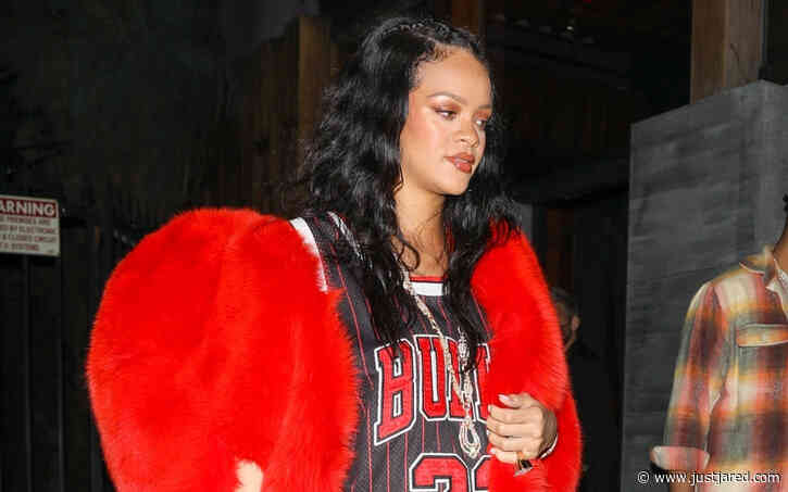 Pregnant Rihanna Grabs Dinner at Nobu
