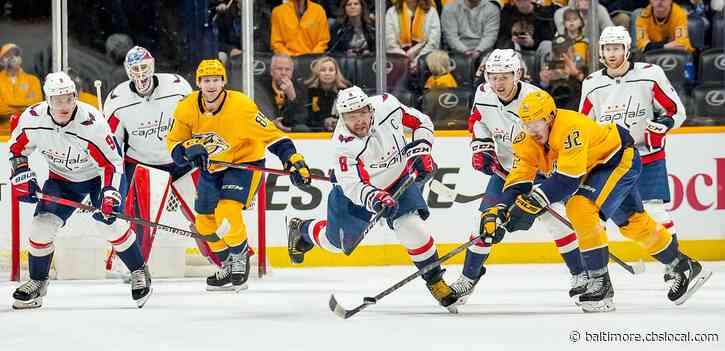 Ovechkin Scores Twice In Capitals’ 4-1 Win Over Predators