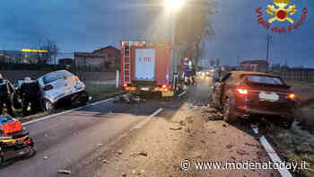 Incidente tra Carpi e Appalto, due feriti e traffico in tilt sulla Romana Sud - ModenaToday