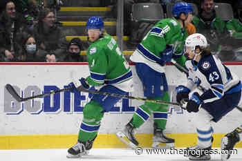 Abbotsford's Jack Rathbone named AHL player of the week – Chilliwack Progress - Chilliwack Progress