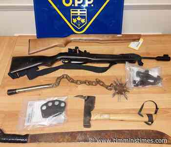 OPP seize weapons in Thessalon First Nation - Timmins Times