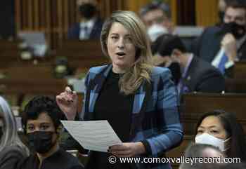 Russian invasion threat to Ukraine imminent, says Joly, amid diplomacy, cyberattacks - Comox Valley Record