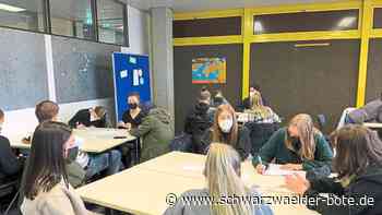 Aktion WG Nagold: Schüler wecken  in sich das Gründer-Gen