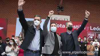 Sánchez y Zapatero aceleran en la recta final con Tudanca ante el posible vuelco - El Periódico