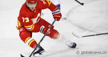 Toffoli makes a crowd pleasing debut as Flames beat Blue Jackets 6-2