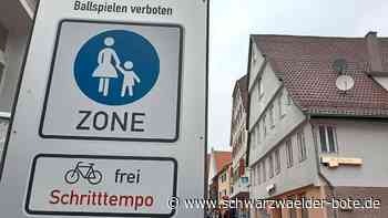 Freie Fahrt in Calw: Fußgängerzone soll dauerhaft auch für Radfahrer geöffnet werden