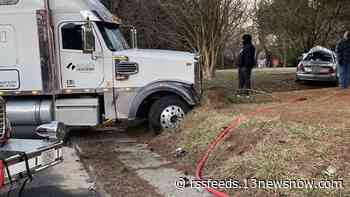 Two dead, one injured after crash in Oak Hall area of Accomack County