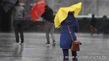 Sturm- und Orkanböen sowie Gewitter in NRW erwartet - Süddeutsche Zeitung
