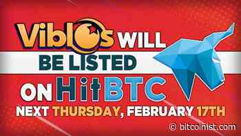 Viblos announced the listing on HitBTC next Thursday, February 17th | Bitcoinist.com - bitcoinist.com