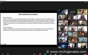 SACUA discusses UM inclusivity mission statement, president search and remarks from Provost Collins SACUA discusses UM inclusivity mission statement, presidential search and more - The Michigan Daily