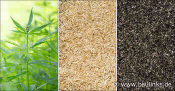 Trockenschüttungen von MEHA aus Hanfschäben