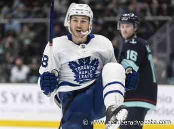 Marner reaches 400 career points, Leafs top Kraken 5-2 - Red Deer Advocate