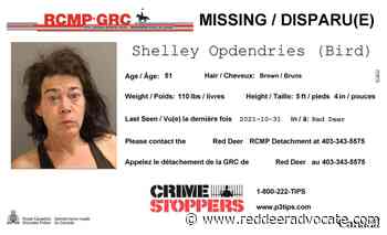 Red Deer RCMP request assistance locating missing woman – Red Deer Advocate - Red Deer Advocate
