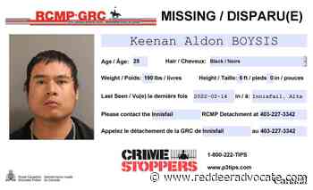 Central Alberta RCMP request assistance locating missing man – Red Deer Advocate - Red Deer Advocate