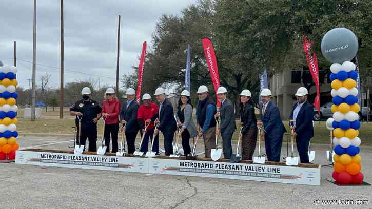 Austin celebrates mobility 'golden age' with electric bus route groundbreaking