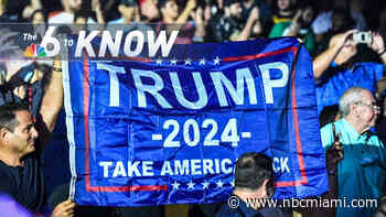 6 to Know: Typo Sends Miami Beach Drivers to Trump 2024 Merch Website